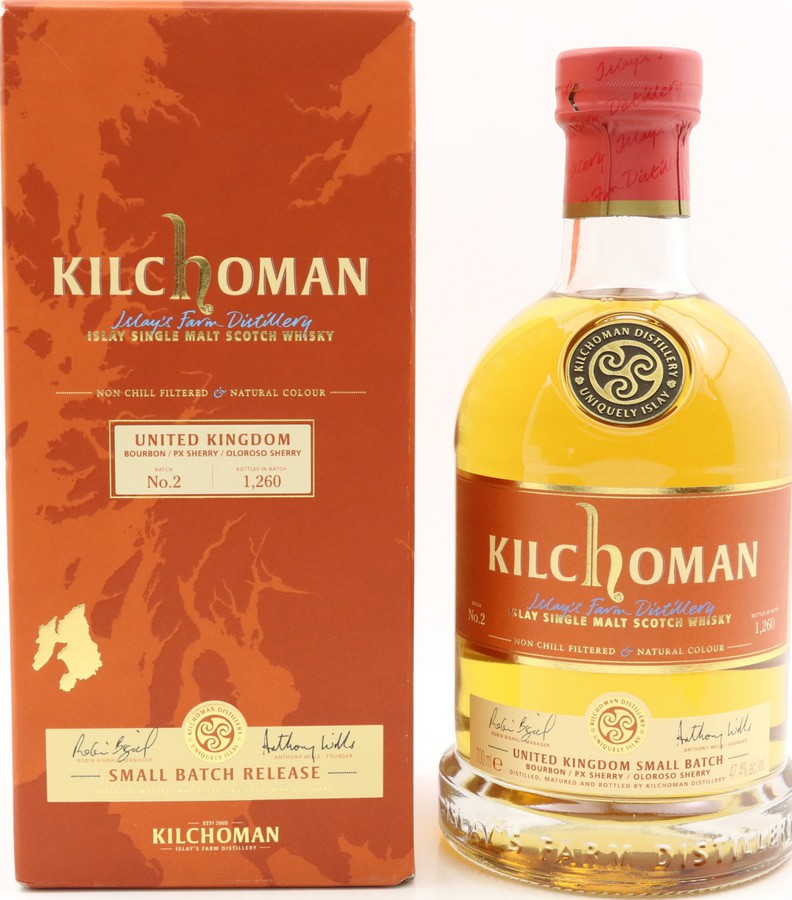 Kilchoman United Kingdom Small Batch Release #2 47.4% 700ml