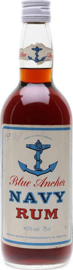 Charles Kinloch & Co. Blue Anchor Navy 40% 750ml