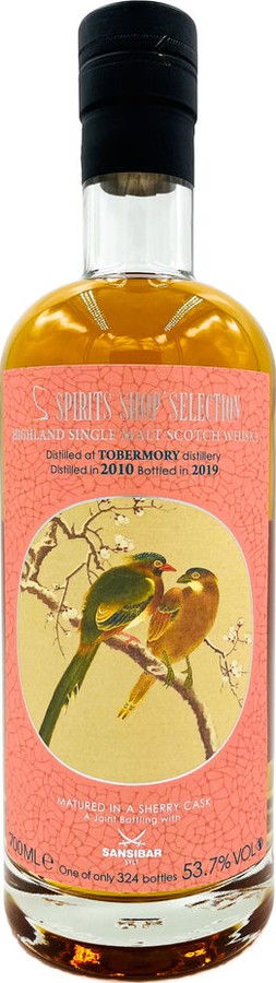 Tobermory 2010 Sb Spirits Shop Selection Sherry Oak 53.7% 700ml
