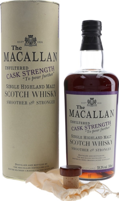 Macallan 1980 Exceptional Single Cask 2 Oloroso Sherry Wood #4063 59.3% 500ml