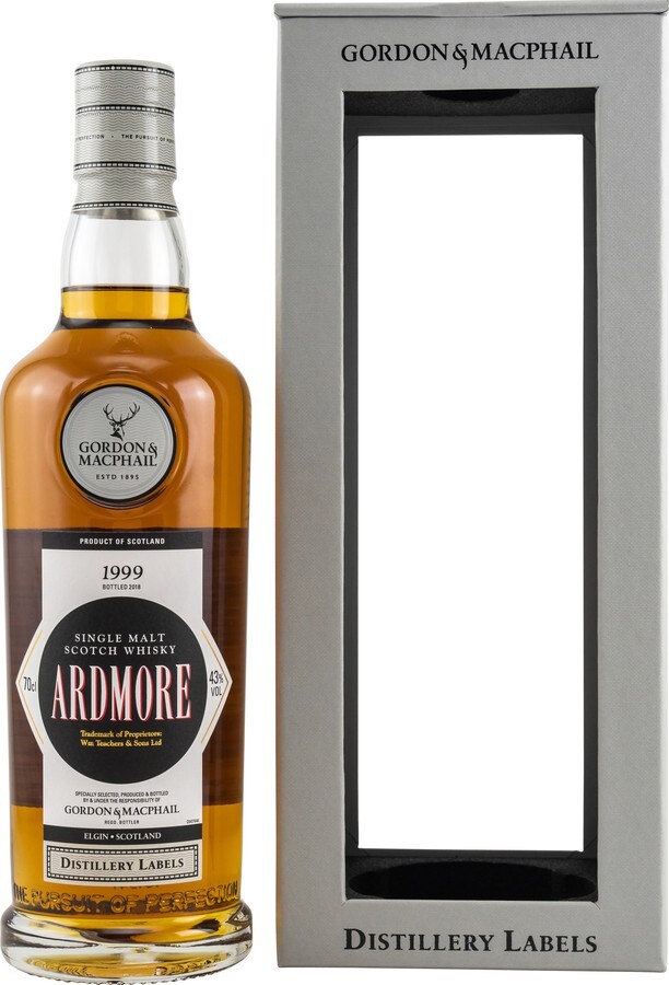 Ardmore 1999 GM Distillery Labels 43% 700ml