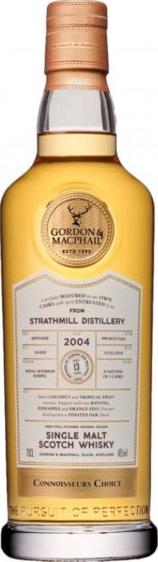 Strathmill 2004 GM Connoisseurs Choice 13yo Refill Bourbon Barrel 46% 700ml