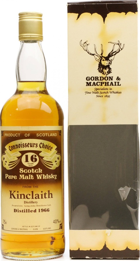 Kinclaith 1966 GM Connoisseurs Choice 40% 750ml
