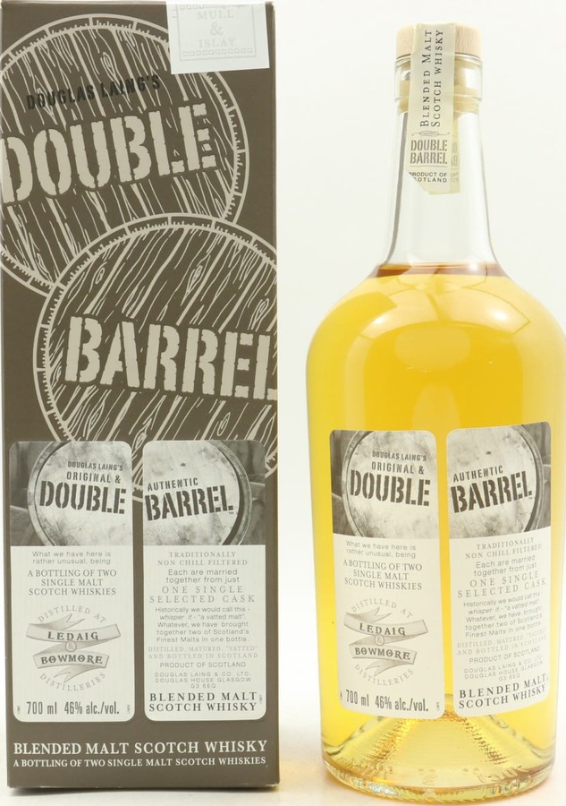Double Barrel Bowmore Ledaig DL 46% 700ml