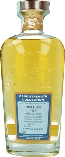 Port Ellen 1982 SV Cask Strength Collection Refill Sherry Butt #2847 57% 700ml
