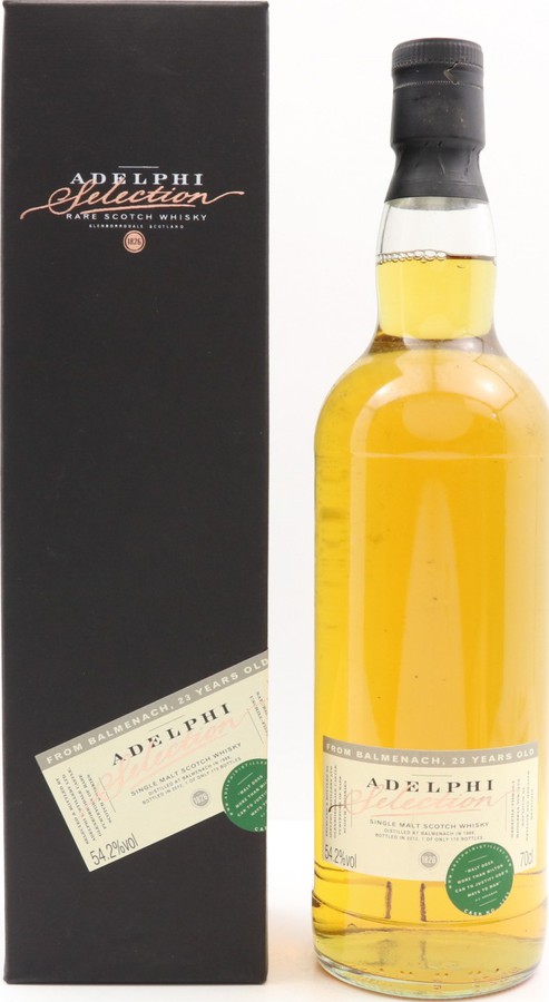 Balmenach 1988 AD Selection Refill Bourbon #3265 54.2% 700ml