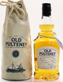 Old Pulteney 2006 Hand Bottled at the Distillery Bourbon Cask #730 64.2% 700ml