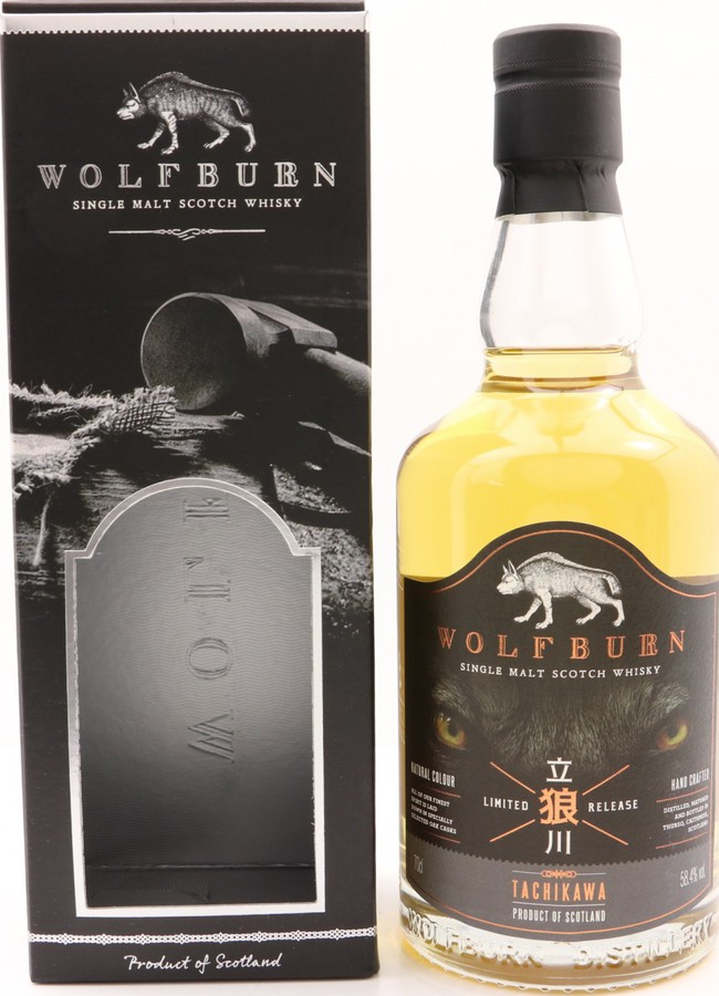 Wolfburn Tachikawa Limited Release Bourbon 58.4% 700ml