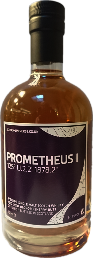 Scotch Universe Prometheus I 125 U.2.2 1878.2 2nd Fill Oloroso Sherry Butt 58.7% 700ml
