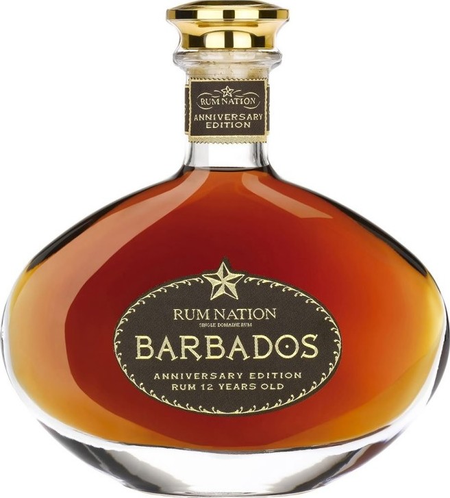 Rum Nation XO Barbados Anniversary Edition 12yo 40% 700ml