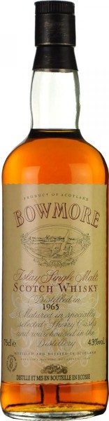 Bowmore 1965 Islay Single Malt Sherry Casks 43% 750ml