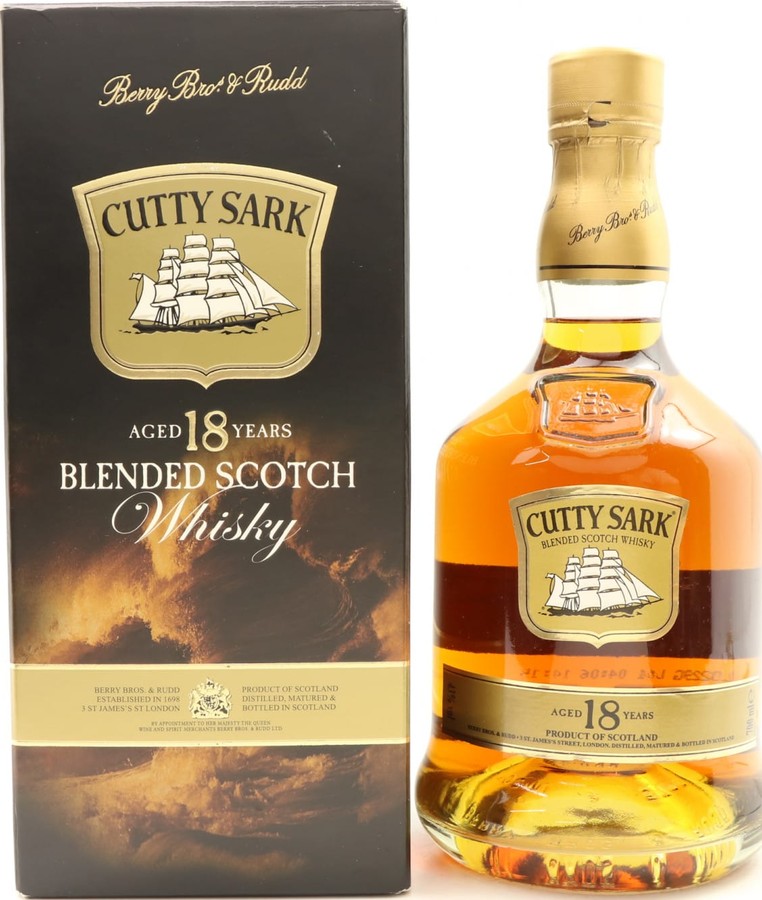 Cutty Sark 18yo Berrys Best Islay 43% 700ml