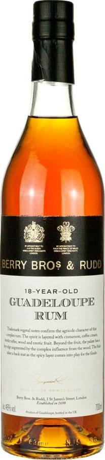 Berry Bros. & Rudd Guadeloupe 18yo 46% 700ml