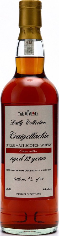 Craigellachie 2007 TTOW Daily Collection 900706A 63.6% 700ml