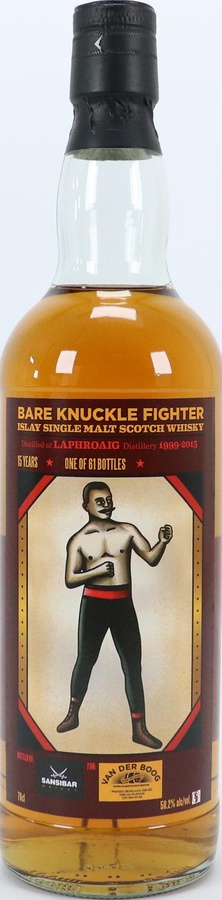 Laphroaig 1999 Sb Bare Knuckle Fighter Refill Hogshead van der Boog 50.2% 700ml