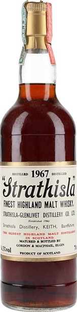 Strathisla 1967 GM Licensed Bottling Bar Metro 35th Anniversary #2063 54.3% 700ml