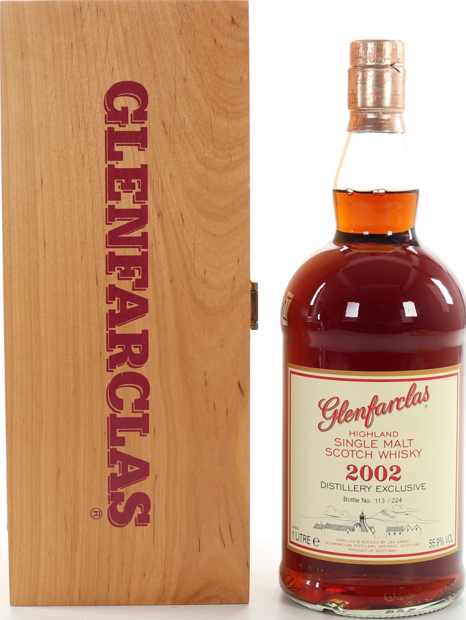 Glenfarclas 2002 Distillery Exclusive Sherry 55.9% 1000ml