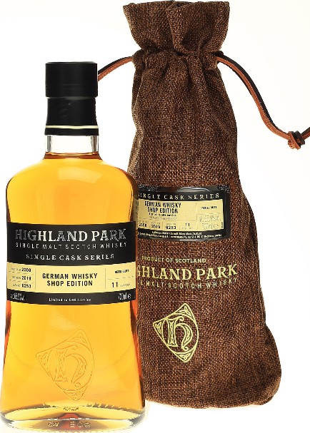 Highland Park 2008 Refill Butt #6253 German Whisky Shop Edition 65.9% 700ml