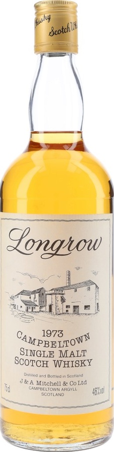 Longrow 1973 Screw cap distillery label 46% 750ml