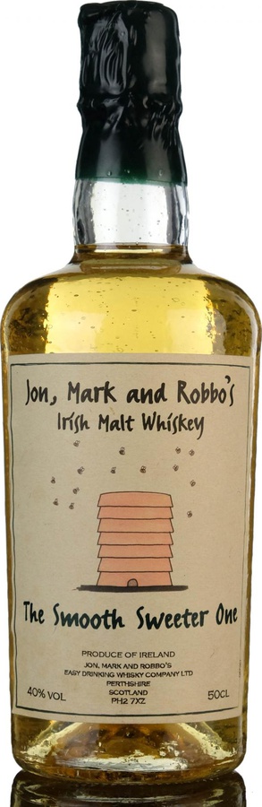 Jon Mark and Robbo's The Smooth Sweeter One Irish & Scotch Malt Whiskies 40% 750ml
