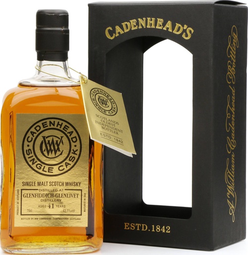 Glenfiddich 1973 CA Single Cask Bourbon Hogshead 43.1% 700ml
