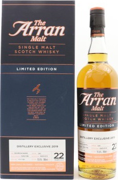 Arran 1996 Limited Edition Distillery Exclusive Sherry Hogshead #419 50.8% 700ml