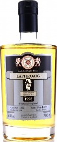 Laphroaig 1998 MoS Bourbon Hogshead Exclusive Bottling for Aquavitae 2011 56.4% 700ml