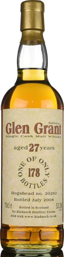 Glen Grant 1980 BF #20292 53.2% 700ml