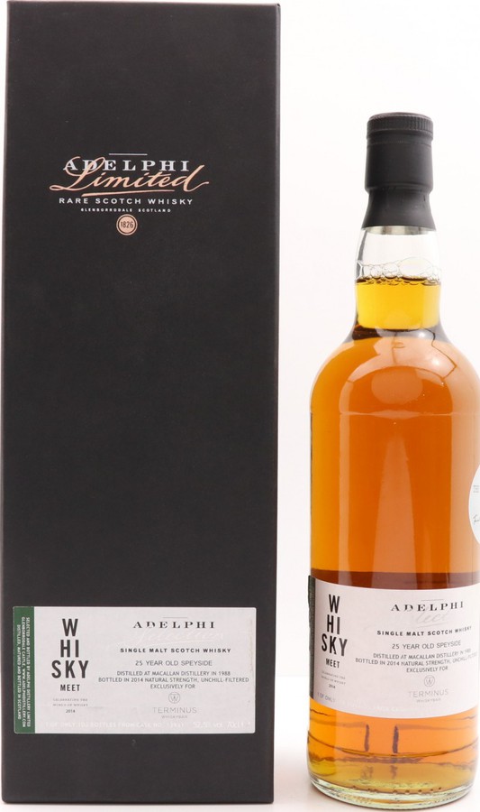 Macallan 1988 AD Selection #13931 Whisky-Meet 2014 52.5% 700ml