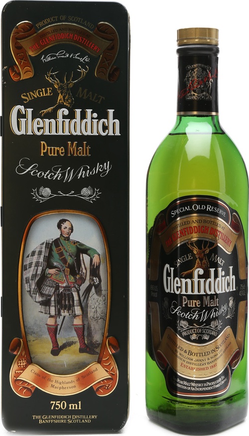 Glenfiddich Clans of the Highlands Clan MacPherson 40% 750ml
