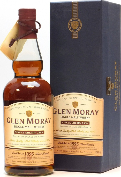 Glen Moray 1995 Distillery Manager's Choice Oloroso Sherry Cask #7249 59.6% 700ml
