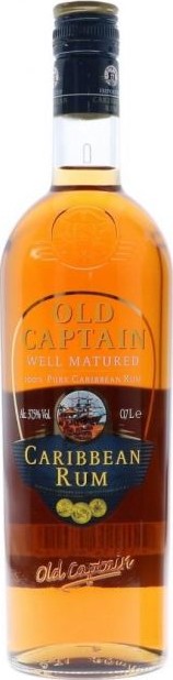 Old Captain Well Matured Carribean 37.5% 700ml