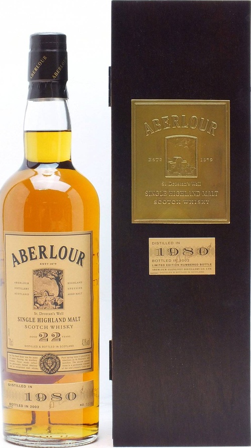 Aberlour 1980 43% 700ml