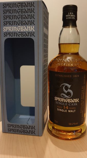 Springbank 14yo Single Cask Fresh Bourbon The Nectar 58.2% 700ml
