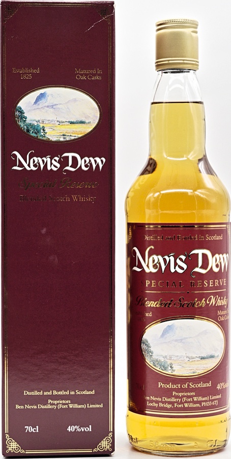 Dew of Ben Nevis Special Reserve Blended Scotch Whisky 40% 700ml
