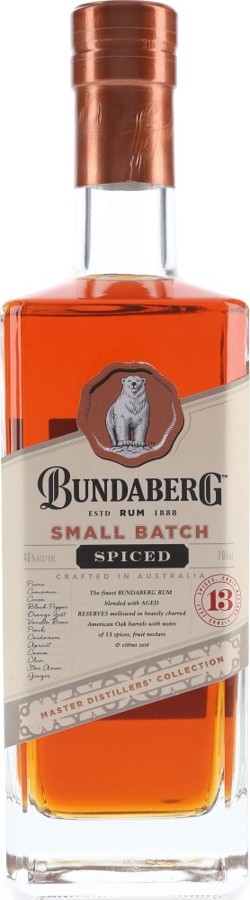 Bundaberg Small Batch Spiced 40% 700ml