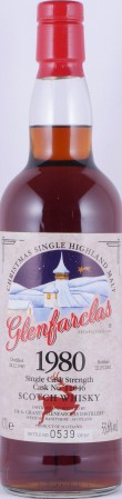 Glenfarclas 1980 Christmas Single Highland Malt #11046 53.6% 700ml