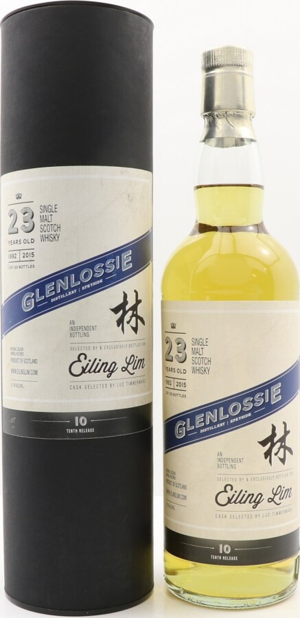 Glenlossie 1992 EL 10th Release 23yo 51.1% 700ml