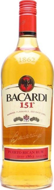 Bacardi 151 US 75.5% 1000ml