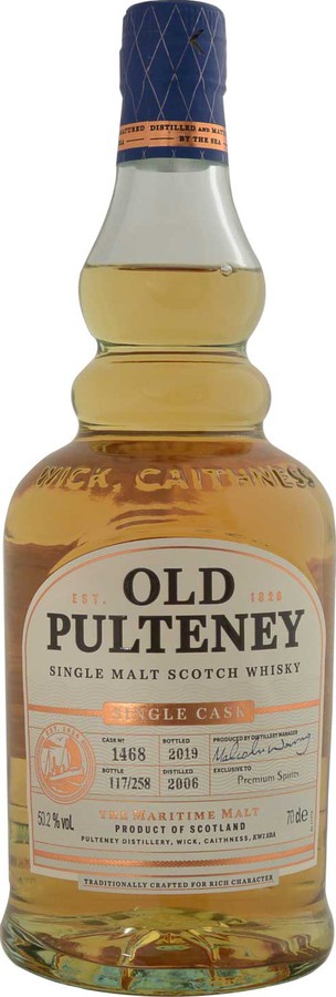 Old Pulteney 2006 Bourbon Cask #1468 Premium Spirits Belgium 50.2% 700ml