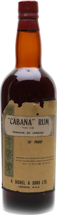 Sichel & Sons Cabana Rum 40% 750ml
