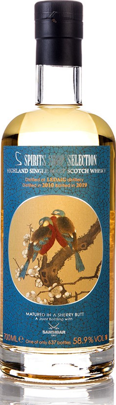 Ledaig 2010 Sb Spirits Shop Selection Fino Sherry Butt 58.9% 700ml