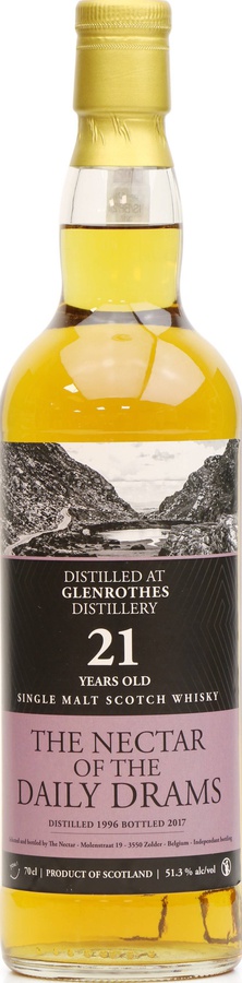 Glenrothes 1996 DD The Nectar of the Daily Drams 51.3% 700ml