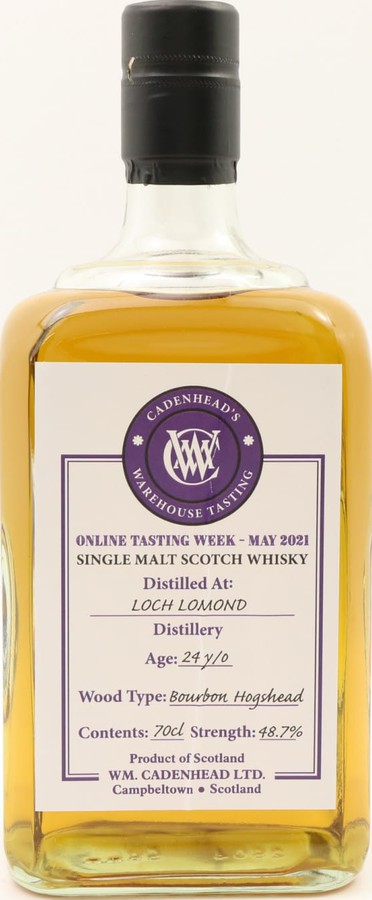 Loch Lomond 24yo CA Online Tasting Week Bourbon Hogshead 48.7% 700ml