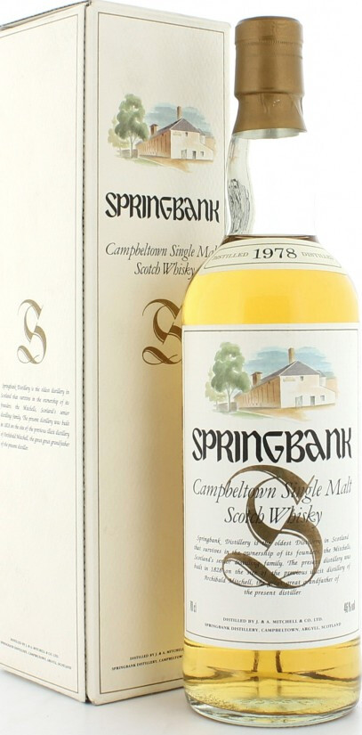 Springbank 1978 Distillery Picture Label 46% 700ml