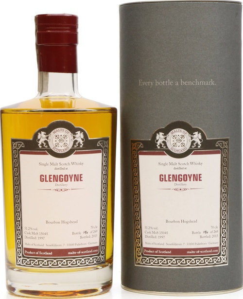 Glengoyne 1997 MoS Bourbon Hogshead 51.2% 700ml
