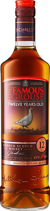 The Famous Grouse 12yo Blended Scotch Whisky 40% 700ml