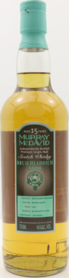 Bruichladdich 1990 MM 15yo Bourbon 46% 700ml