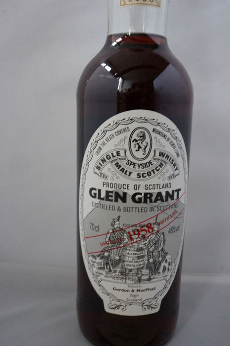 Glen Grant 1958 GM Licensed Bottling 50yo 1st Fill Sherry Butt #3811 46% 700ml
