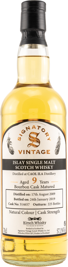 Caol Ila 2009 SV Vintage Collection Cask Strength #314657 Kirsch Whisky 57.1% 700ml